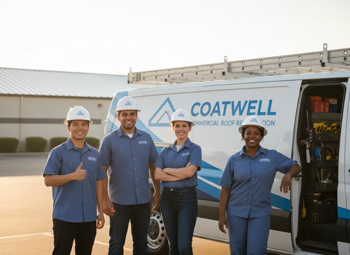 Commercial roof coating company in Lindale, TX